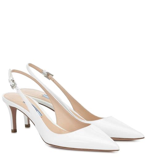 prada slingback nude|prada slingback heels white.